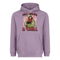 Lavender true crimes & chill Heavyweight Hoodie - MaliasSmallBusiness