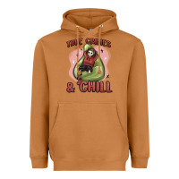 Meerkat true crimes & chill Heavyweight Hoodie - MaliasSmallBusiness