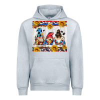 Heather Grey hockey gnomes Urban Hoodie - AdoDesignShop