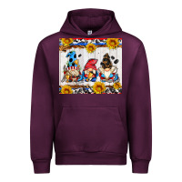 Mauve Wine hockey gnomes Urban Hoodie - AdoDesignShop