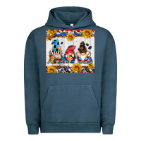 Pigment Midnight Navy hockey gnomes Urban Hoodie - AdoDesignShop