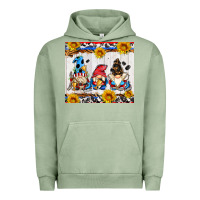Pigment Oil Green hockey gnomes Urban Hoodie - AdoDesignShop