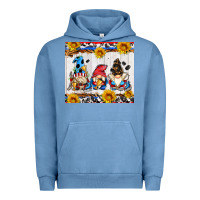 Pigment Pebble Blue hockey gnomes Urban Hoodie - AdoDesignShop