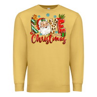 Antique Gold love christmas Premium Sweatshirt - Zillion Design Studio