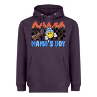 Plum mama's boy Heavyweight Hoodie - MaliasSmallBusiness
