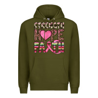 Army Green strength hope faith Premium Hoodie - JahusDesignShop
