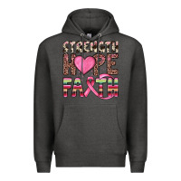 Charcoal Heather strength hope faith Premium Hoodie - JahusDesignShop