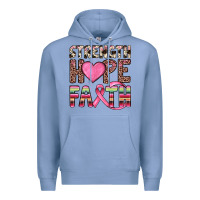 Colony Blue strength hope faith Premium Hoodie - JahusDesignShop