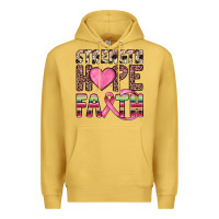 Antique Gold strength hope faith Premium Hoodie - JahusDesignShop