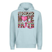 Strength Hope Faith Premium Hoodie | Teevron