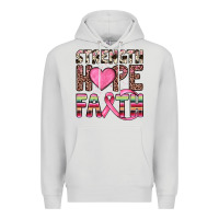 Dove Grey strength hope faith Premium Hoodie - JahusDesignShop