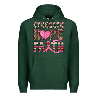 Sports Green strength hope faith Premium Hoodie - JahusDesignShop