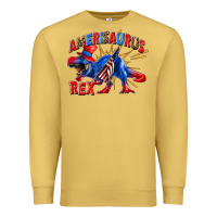 Antique Gold Amerisaurus rex Premium Sweatshirt - texasbilliewilder