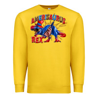 Lemon Amerisaurus rex Premium Sweatshirt - texasbilliewilder