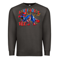 Smoke Amerisaurus rex Premium Sweatshirt - texasbilliewilder