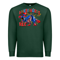 Sports Green Amerisaurus rex Premium Sweatshirt - texasbilliewilder