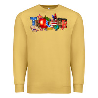 Antique Gold American teacher Premium Sweatshirt - texasbilliewilder