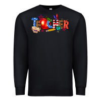 Black American teacher Premium Sweatshirt - texasbilliewilder