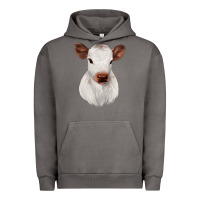 Pigment Tornado White Cute Calf Urban Hoodie - JahusDesignShop