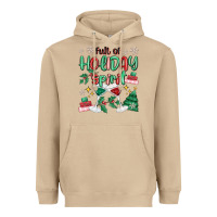 Mushroom full of holiday Heavyweight Hoodie - MaliasSmallBusiness