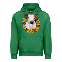 Emerald sunflower heifer Urban Hoodie - JahusDesignShop