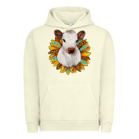 Pigment Pistachio sunflower heifer Urban Hoodie - JahusDesignShop