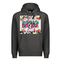 Charcoal Heather her battle is my battle Premium Hoodie - JahusDesignShop