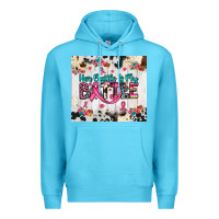 Ocean Blue her battle is my battle Premium Hoodie - JahusDesignShop