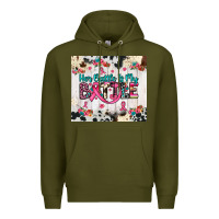 Army Green her battle is my battle Premium Hoodie - JahusDesignShop
