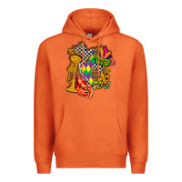 Carrot mississippi map mardi gras Premium Hoodie - AdoDesignShop