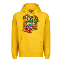 Lemon mississippi map mardi gras Premium Hoodie - AdoDesignShop