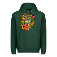 Sports Green mississippi map mardi gras Premium Hoodie - AdoDesignShop
