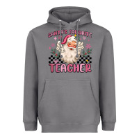 Storm santa's favorite teacher Heavyweight Hoodie - MaliasSmallBusiness