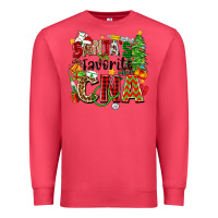 Cardinal santa's favorite cna Premium Sweatshirt - Zillion Design Studio