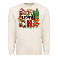 Sandshell santa's favorite cna Premium Sweatshirt - Zillion Design Studio