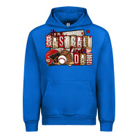 Cobalt it's a baseball kinda day Urban Hoodie - Jasminsmagicworld