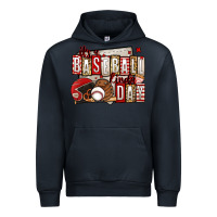 Navy it's a baseball kinda day Urban Hoodie - Jasminsmagicworld