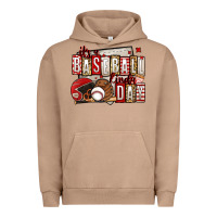 Pigment Burro it's a baseball kinda day Urban Hoodie - Jasminsmagicworld