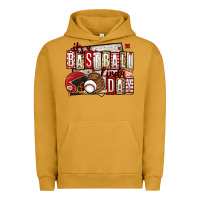 Pigment Peanut Butter it's a baseball kinda day Urban Hoodie - Jasminsmagicworld