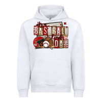 White it's a baseball kinda day Urban Hoodie - Jasminsmagicworld