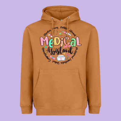 Heavyweight Hoodie medical assistant nurse