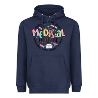 Navy medical assistant nurse Heavyweight Hoodie - MaliasSmallBusiness