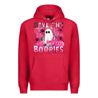 Cardinal save the boobies Premium Hoodie - Artiststas