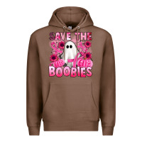 Chestnut save the boobies Premium Hoodie - Artiststas