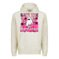 Oatmeal Heather save the boobies Premium Hoodie - Artiststas