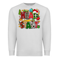 Dove Grey head start christmas Premium Sweatshirt - Zillion Design Studio