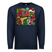 Navy head start christmas Premium Sweatshirt - Zillion Design Studio