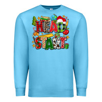 Ocean Blue head start christmas Premium Sweatshirt - Zillion Design Studio