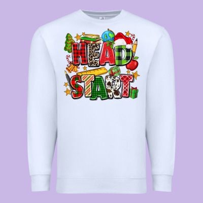 Premium Sweatshirt head start christmas