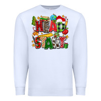 White head start christmas Premium Sweatshirt - Zillion Design Studio